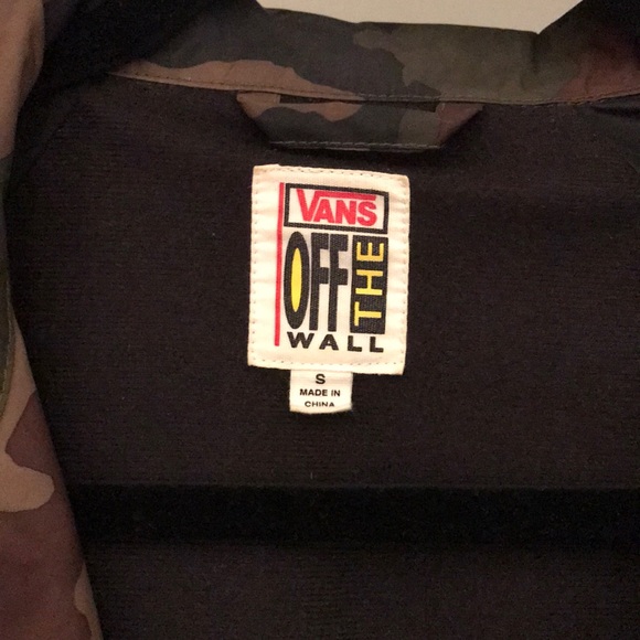 Vans camo light windbreaker - Picture 2 of 3